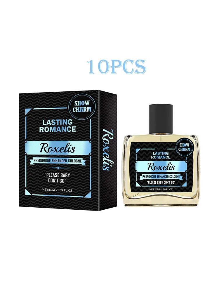 Men's Flirting Perfume Mist, Long Lasting Fragrance, Bergamot Amber wood Perfume, 50mi Cologne