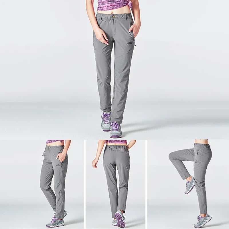 Womens Waterproof Quick Dry Mountain Trousers