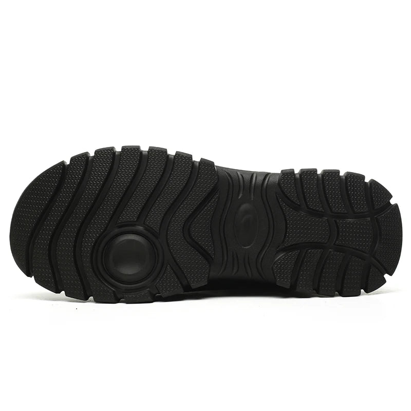 Mens Steel Toe Work Safety Shoe Anti- Puncture