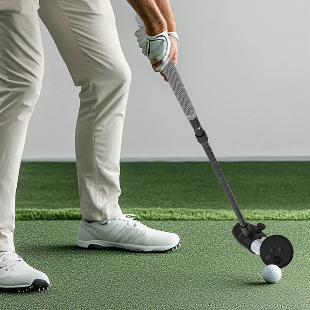 VR Golf Club, VR Golf Handle Grip Non-Slip VR, Grip 80 Degree Keep Tracking for Meta Quest 3S/Quest 3/Quest 2 Controller