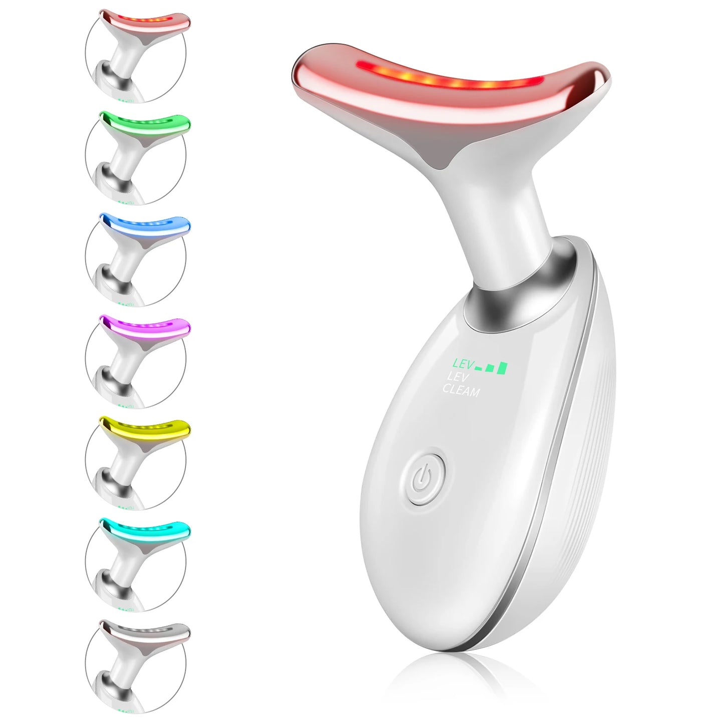 Dual Ring Roller, lifting and Tightening Massager, Upgraded neck massager USB Charging, Great Holiday Gift