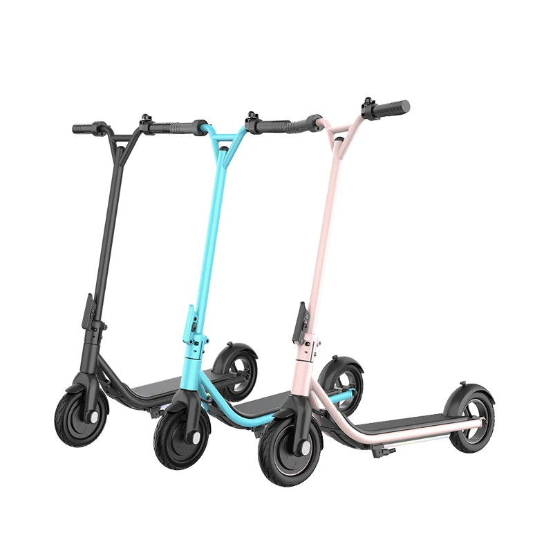 Max Range Top Speed 15mph, 21V 5AH Battery, 200W Motor, 8' Tires, Kids Electric Scooter