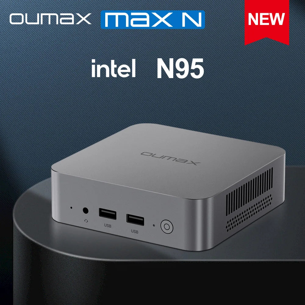 Intel N100 16GB 500GB MINI PC, Intel N95 8GB 256GB SSD WIFI 5 BT 5.0 Desktop MINI Computer