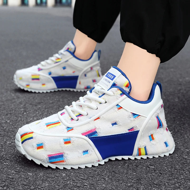 Adult Comfortable, Fashionable, Wear Resistant, Soft Sole Breathable Sport Shoes