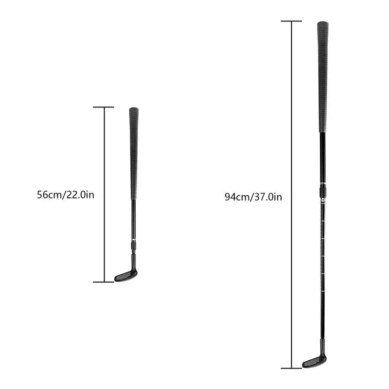 Chipper, Putter, Wedge,Adjustable Right, Left Hand, Non-Slip Practice Club