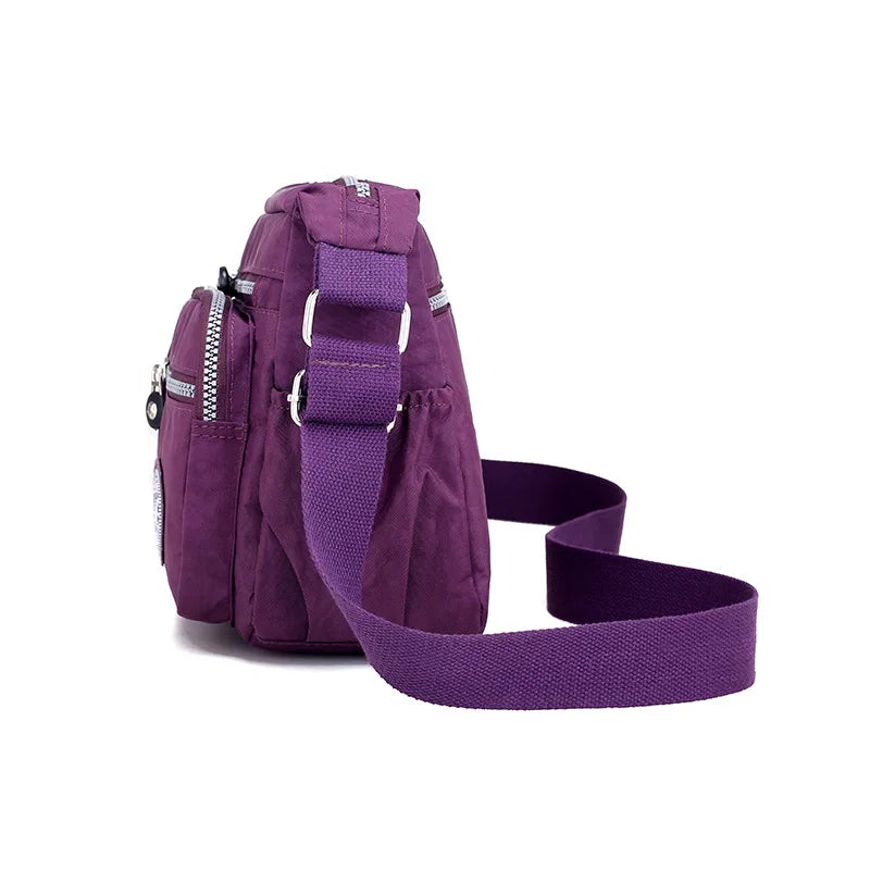 Free Shipping Women Handbags Casual Crossbody Shoulder Bag Women Nylon Waterproof Messenger Bags For Ladies Diagonal Bag Travel