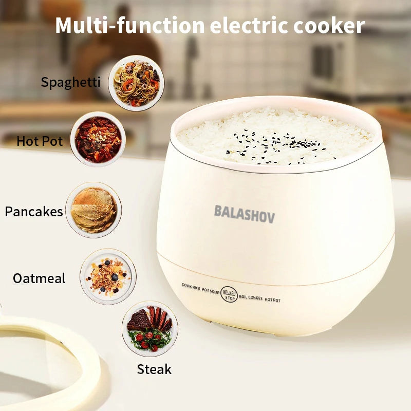 Multifunctional Electric Rice Cooker, Stew Pan, Non-Stick, 220V Hot Pot Cookware for Kitchen