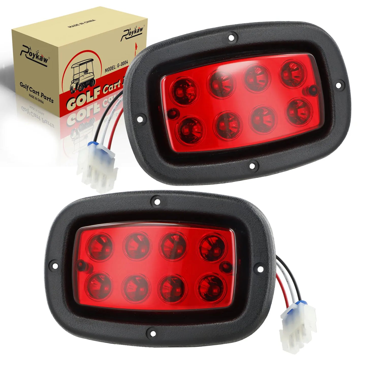 12 Volt Tail Lights, 1982-Up Yamaha G14,G16/G19,G/22, OEM #1017035