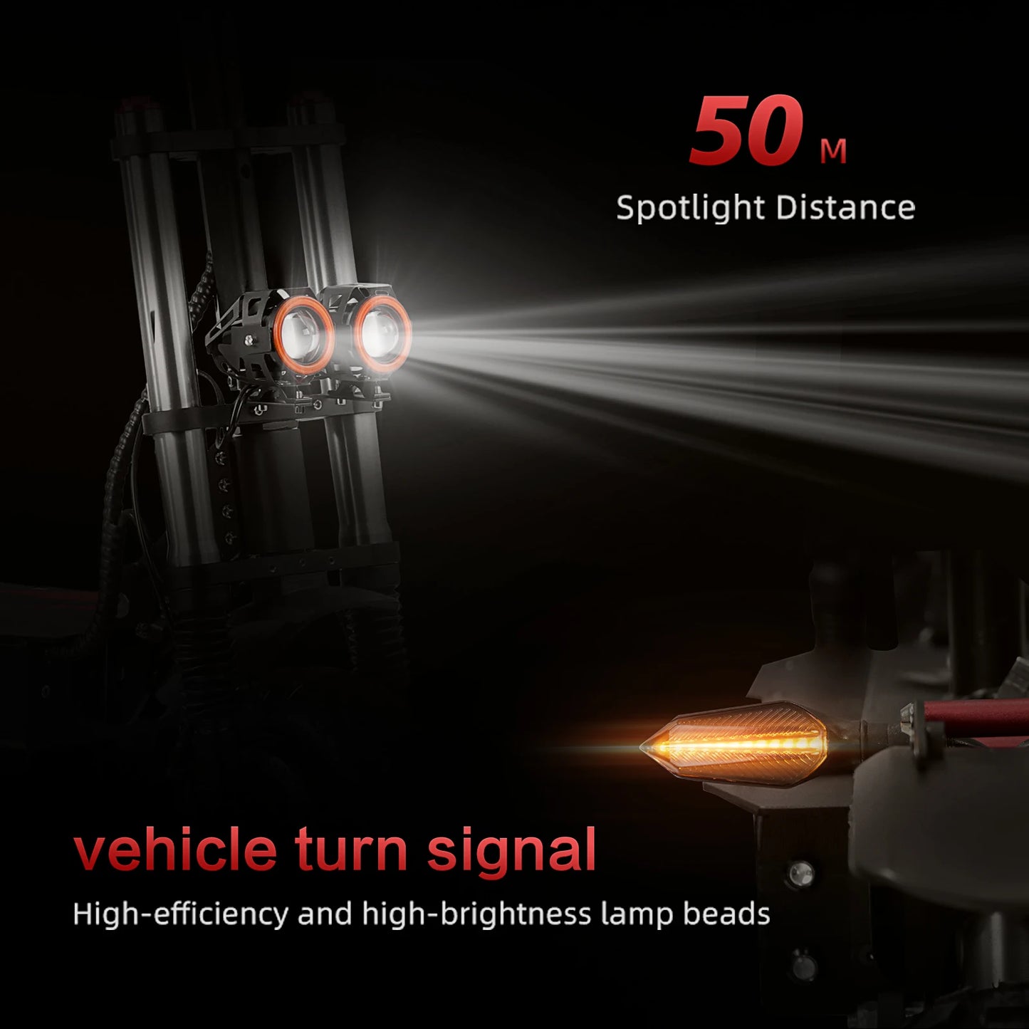 Adult 6000W, Dual Motor, Large Battery, Off Road Adult Foldable High Speed Scooter