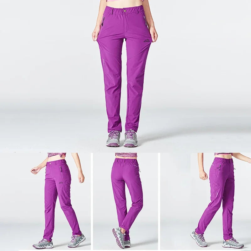 Womens Waterproof Quick Dry Mountain Trousers