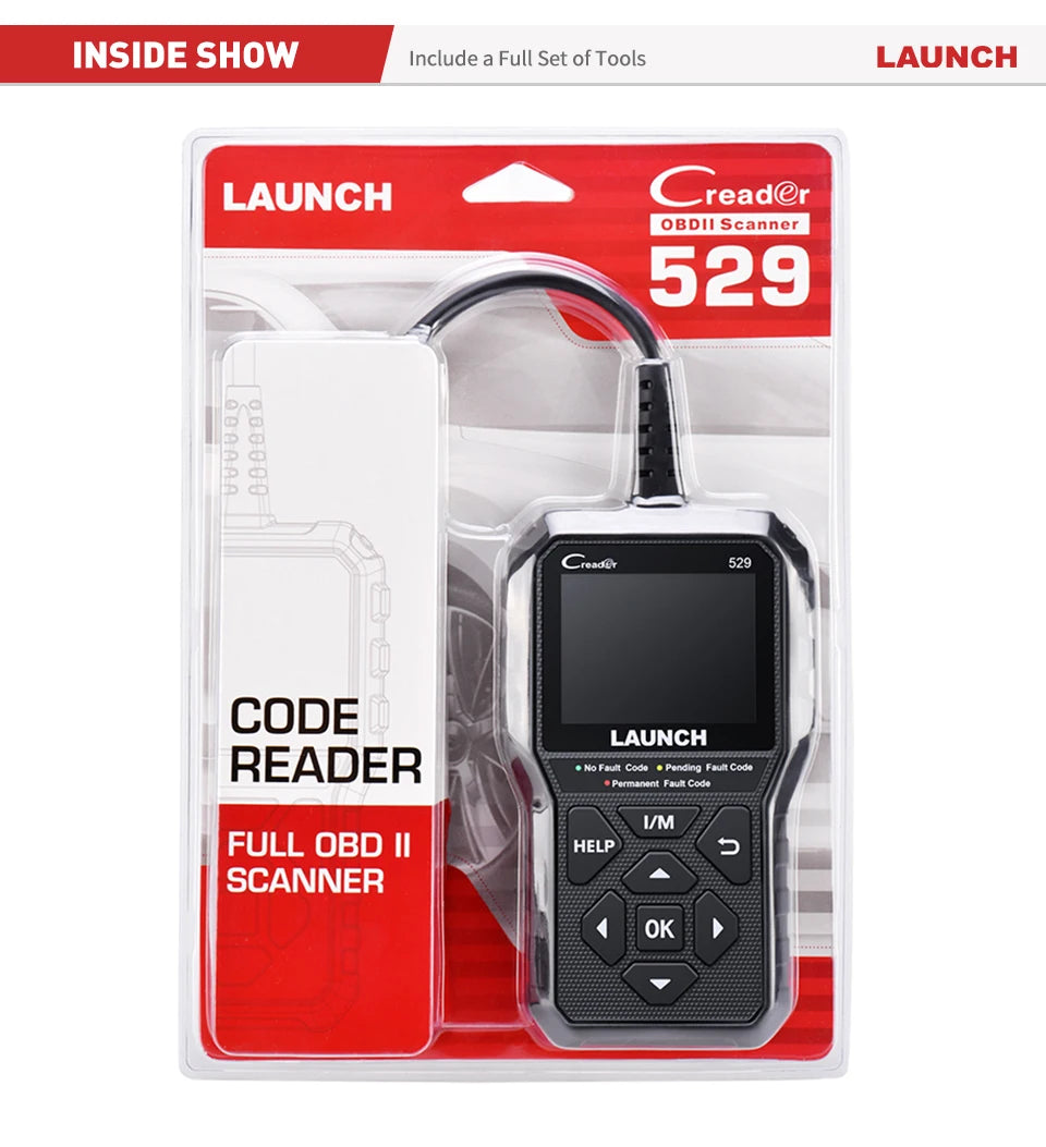 OBD2 Code Reader, Fault Code Reader, Car Scanner