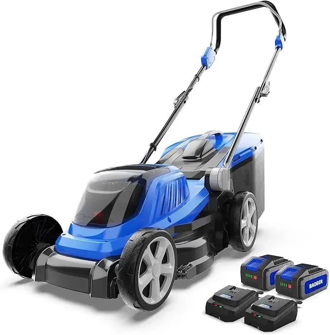 21" Brushless 40V Cordless Self Propelled Mower, Height Adjustable,Battery and Charger Included
