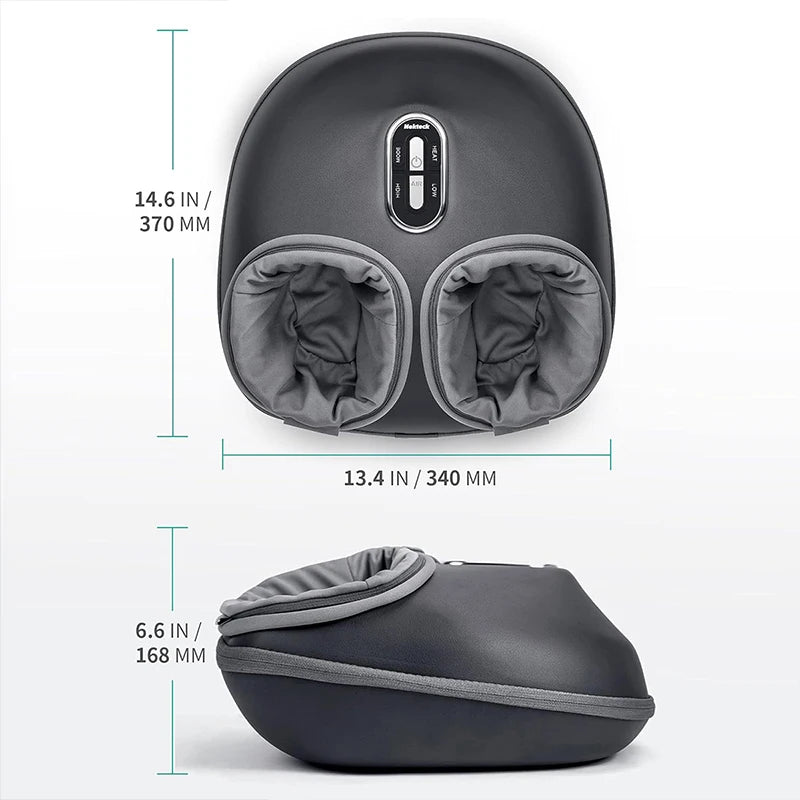 Electric Foot Massage, Heating Therapy, Roller Muscle Relaxation