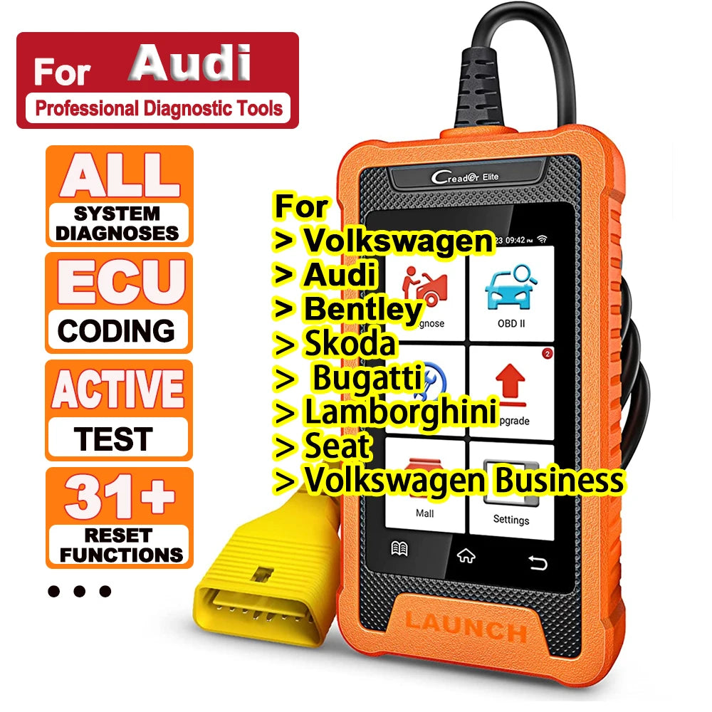 2025 X431 Full System OBD2 Diagnostic Scanner ECU Coding ,Active Test Guided Functions