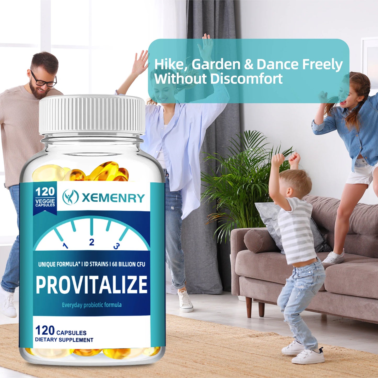 Weight Management, Gut Health, Digestive Support, Bloating Relief - 120 Capsules