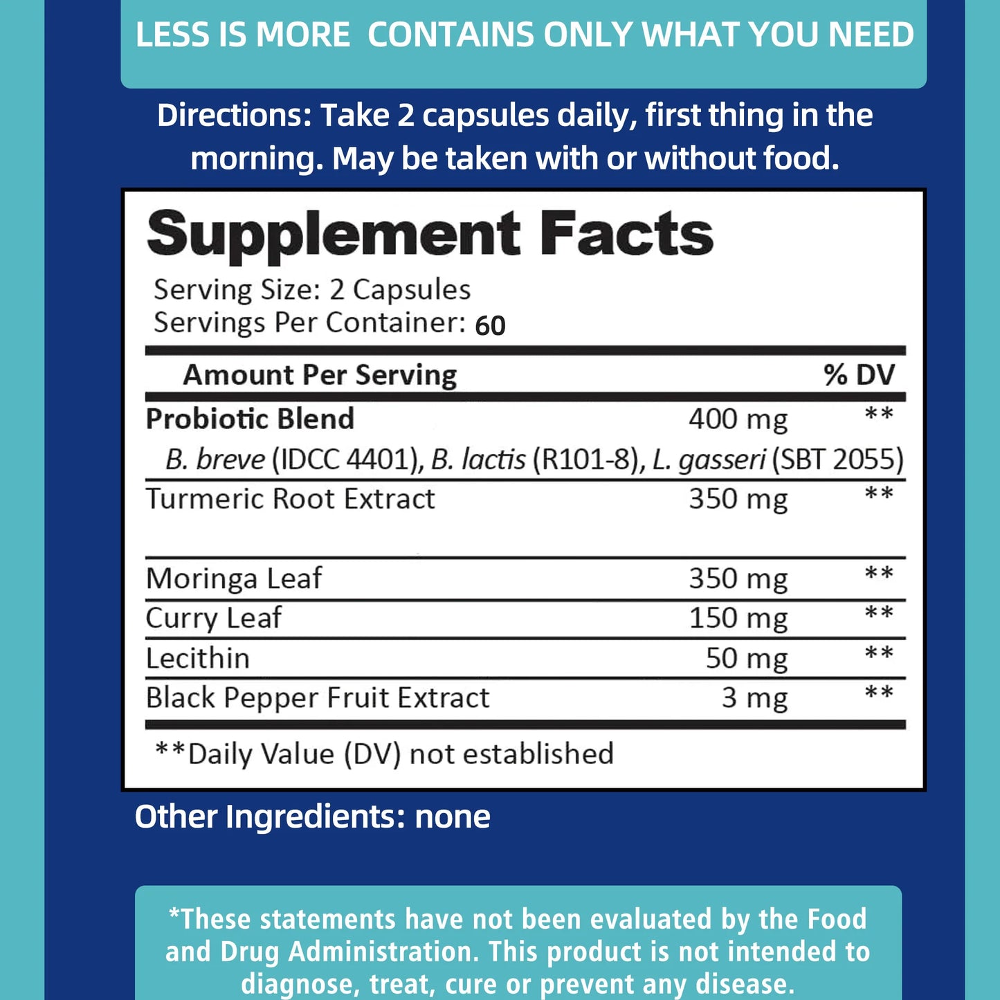 Weight Management, Gut Health, Digestive Support, Bloating Relief - 120 Capsules