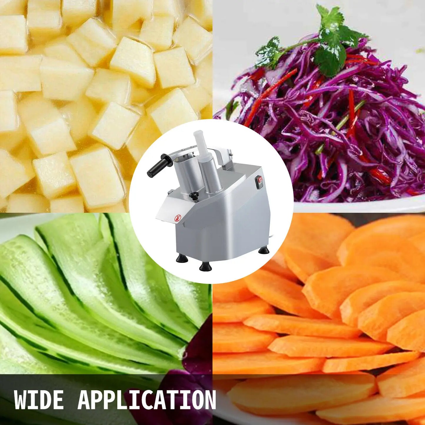 Electric Vegetable Cutter Slicer Chopper Shredder Grinder Pellet Machine for Kitchen Tools And Appliances