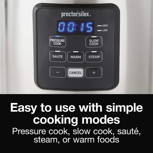 4 in 1 Electric Pressure Cooker, Multi Cook, Steam, Saute, Rice Cook, 3 -4L, Kitchen Appliance
