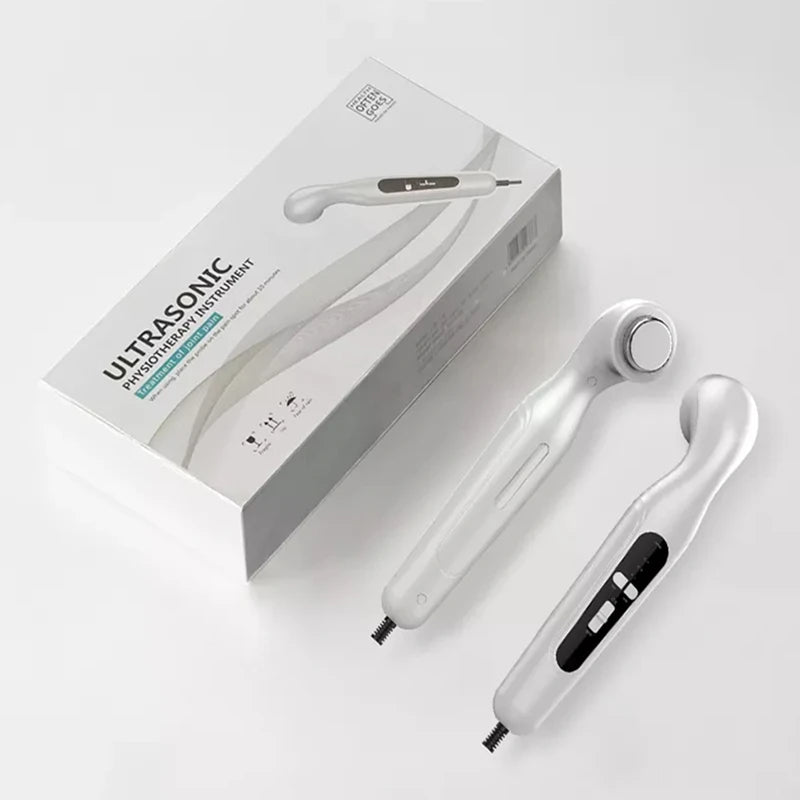 Ultrasound Therapy Machine, Ultrasonic Physiotherapy 1MHz Smart Muscle Massager Drug Free Adults Body Massage