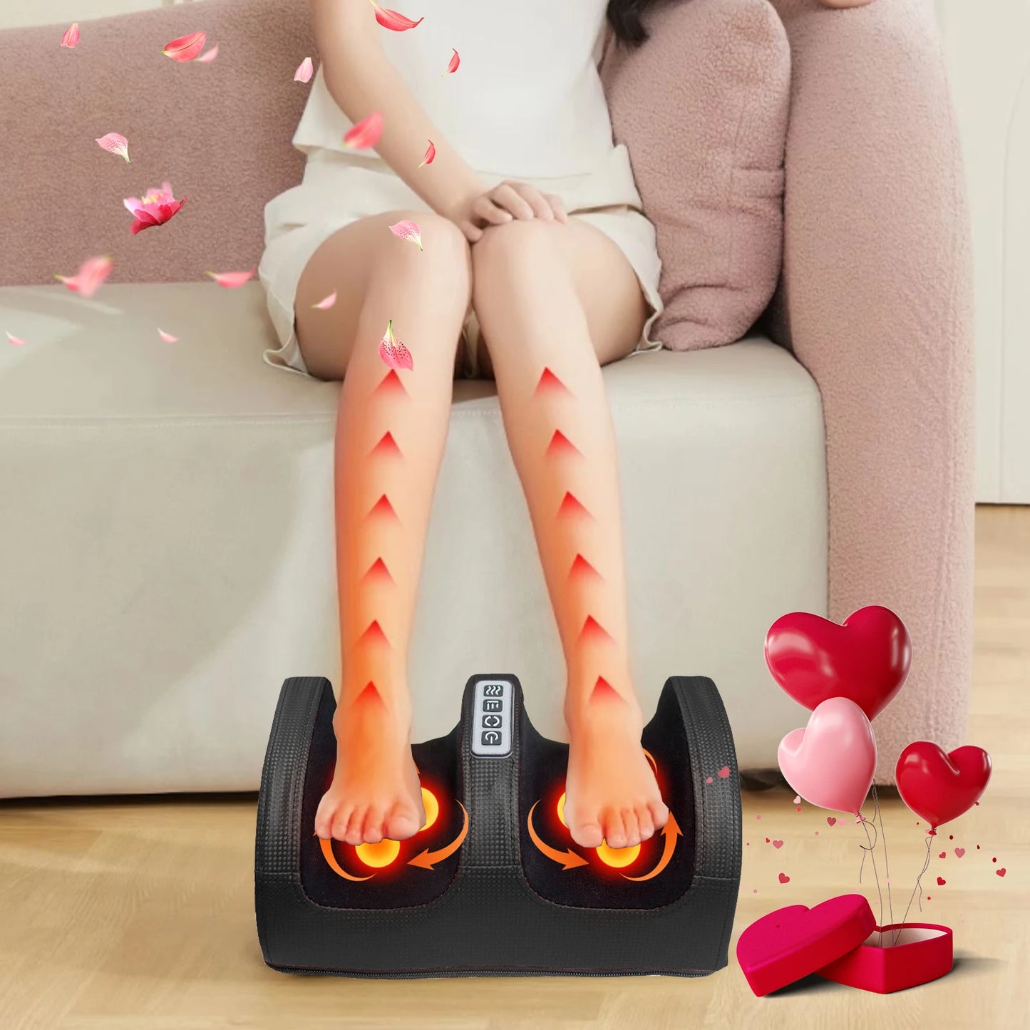 Foot massage,  Foot kneading, leg massager electric heating leg machine, Great Gift anytime of Year