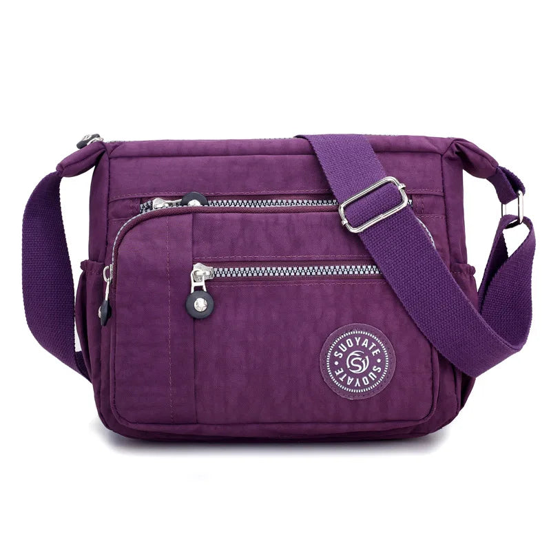 Free Shipping Women Handbags Casual Crossbody Shoulder Bag Women Nylon Waterproof Messenger Bags For Ladies Diagonal Bag Travel