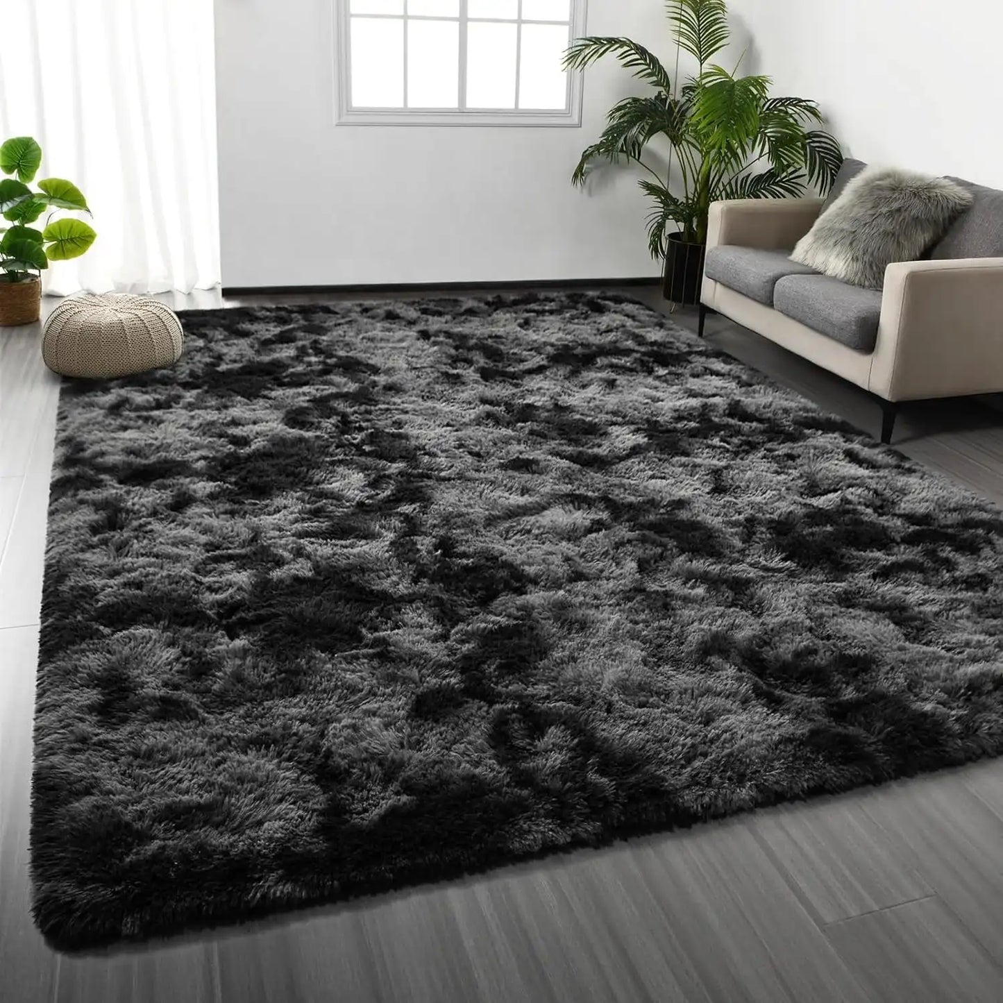 Plush, Super Soft Velvet Rug, Shaggy for Bedroom, Living Room, Kids Room