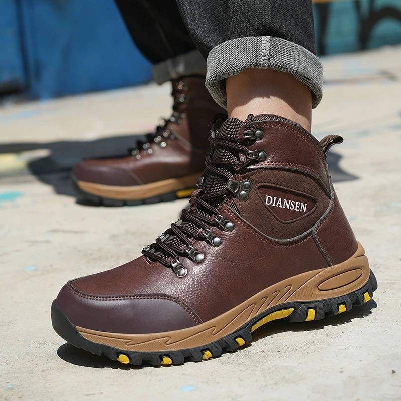 Mens Steel Toe, Anti-Puncture, Indestructible Work Construction, Steel Toe Safety boots