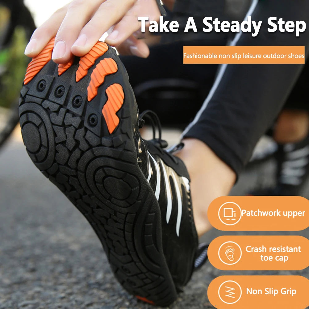 Mens/Womens Anti Slip Barefoot Shoes Breathable,  Quick-drying,  Elastic, Climbing, Hiking Upstream Swimming Sneakers