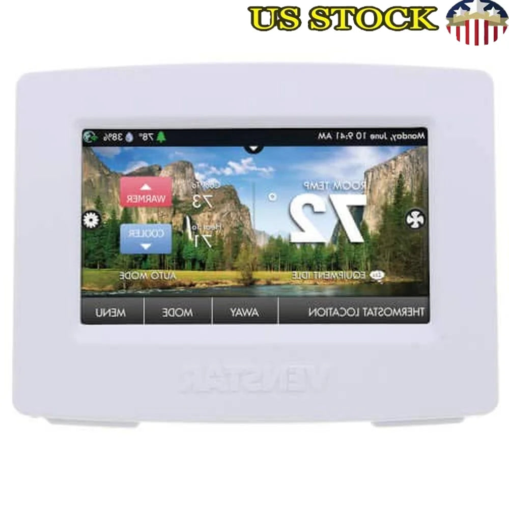 7 Day Programable Thermostat, Built in WifiDimmer Controls, Remote Control Auto Changeover