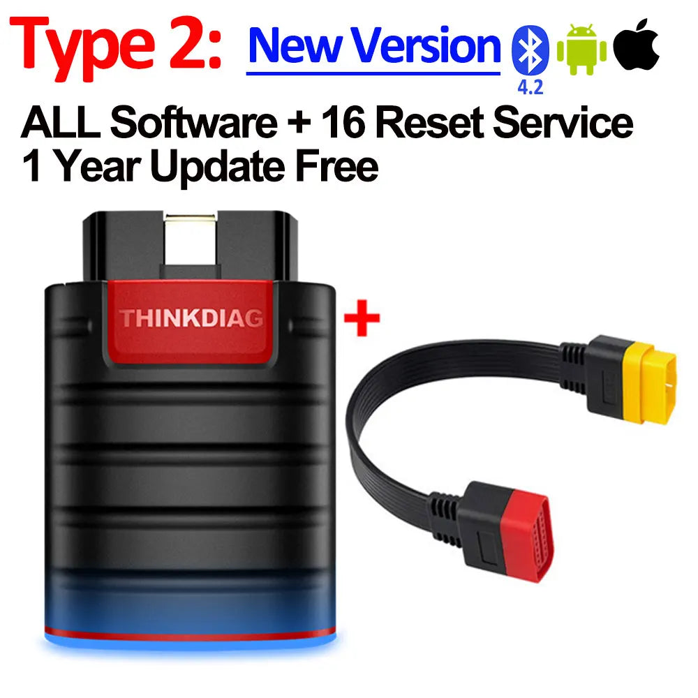 2025 All Car Full System, Rest Service OBD2 Diagnostic Tool, ECU Coding, Active Test, Free 1 Year