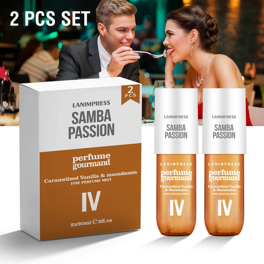90ml*2 Perfume Goumand Fragrance Mist For Body And Hair For Women And Men-With Fragrance Notes ofCaramelized Vanilla &Macadamia