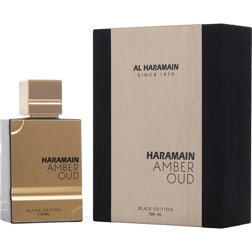 Al Haramain Amber Oud for unisex Eau De Parfum Spray (Black Edition) 100ml/200ml