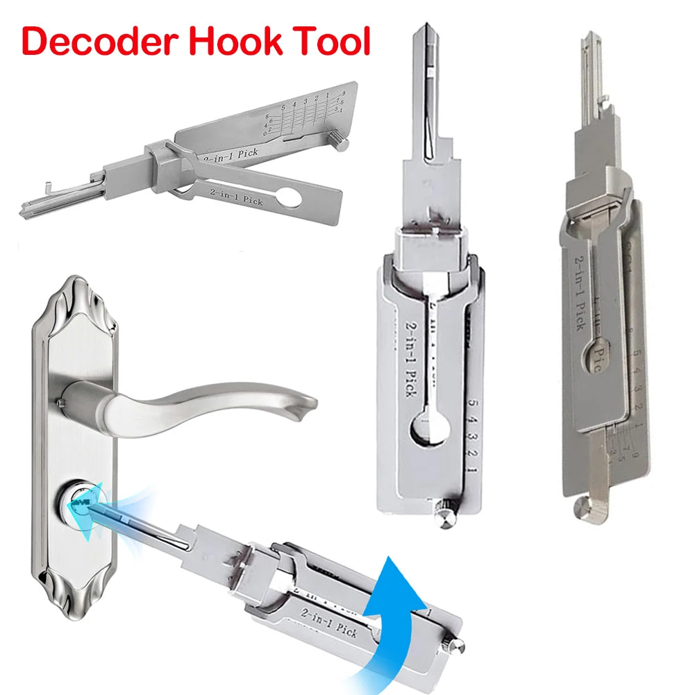 Stainless Steel Decoder Pickup Hand Tool, Maintenance Repair Kit