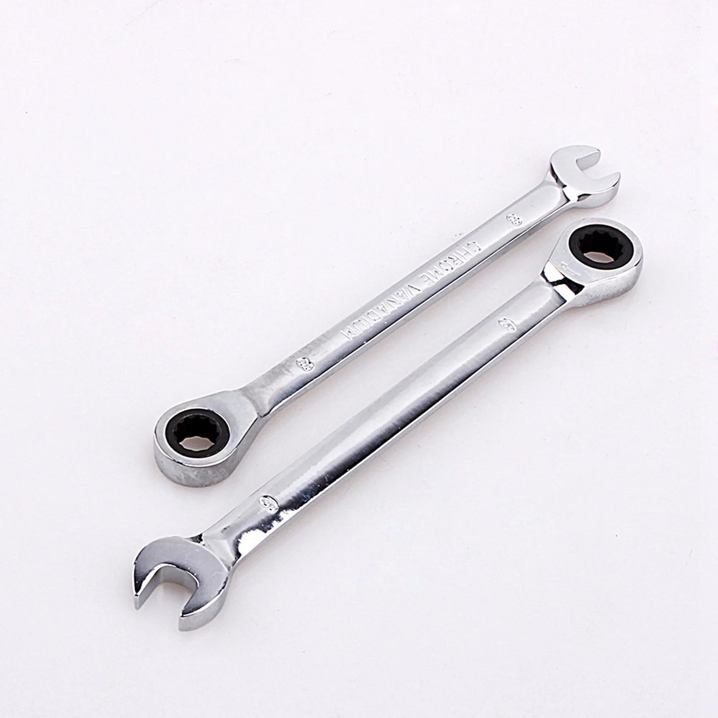 Fixed Spanner Ratchet Tool Set, Combination Spanner Ratchet Set