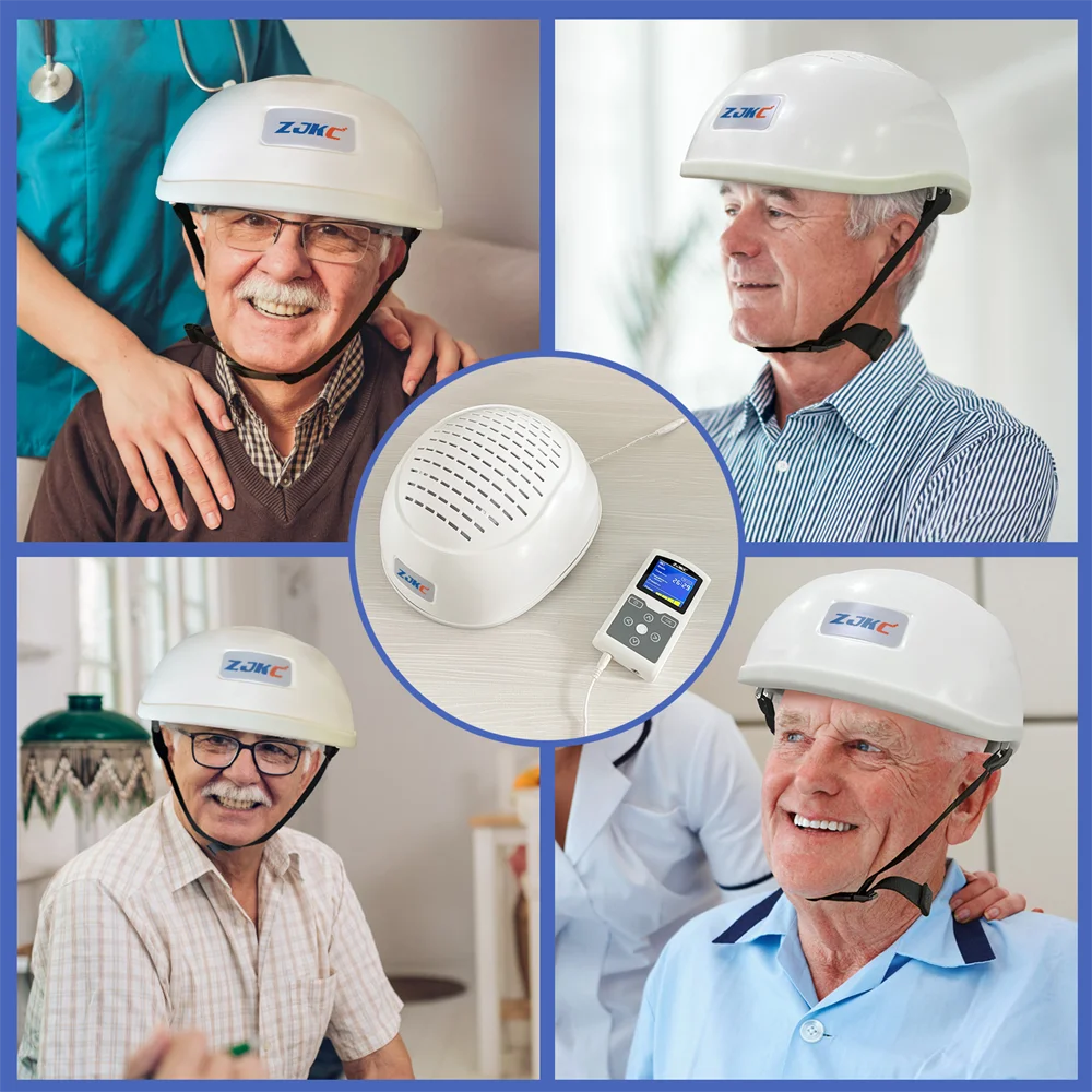 Infrared Light Helmet, 1070nm Dementia Therapy, for Stroke Victims, Alzheimer, Boost Brain Activities,  Enhance Cognition