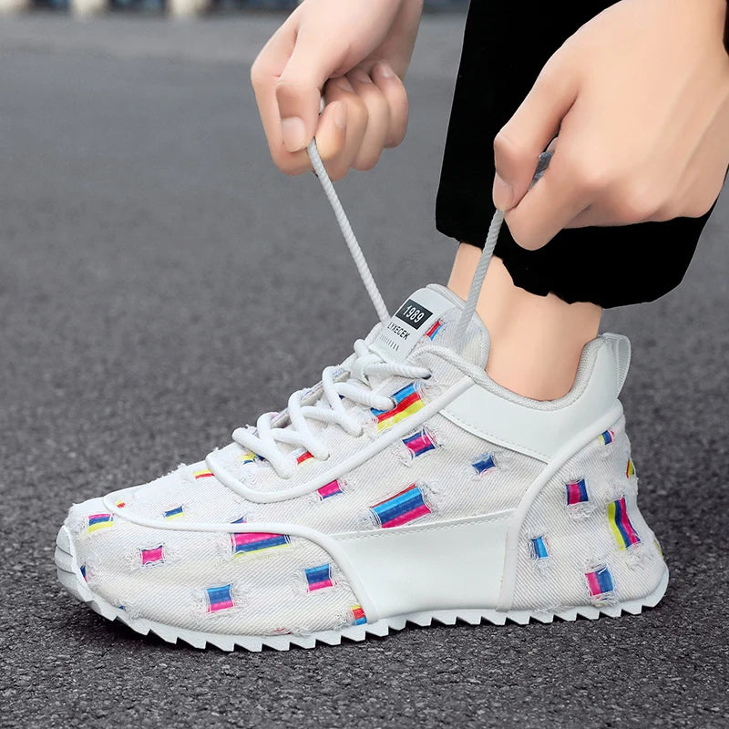 Adult Comfortable, Fashionable, Wear Resistant, Soft Sole Breathable Sport Shoes
