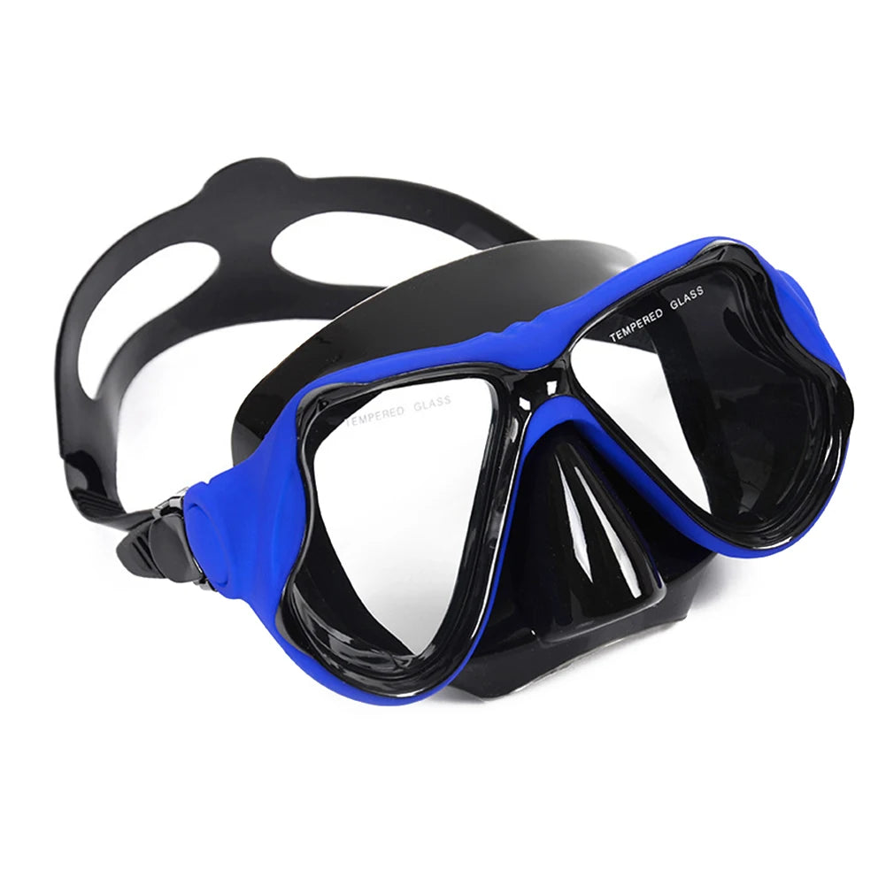 Professional Snorkeling Mask Panoramic View Goggles Wear Resistant Free Diving Mask for Free Swim