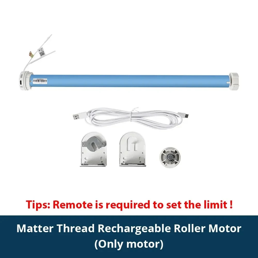 Smart Roller Shade Blinds Motor, Built in Battery for 38mm Tube Home Kit, Home Smartthings App