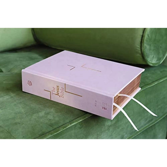 The Jesus Bible, NIV Edition, Imitation Leather, Pink, (Hardcover)