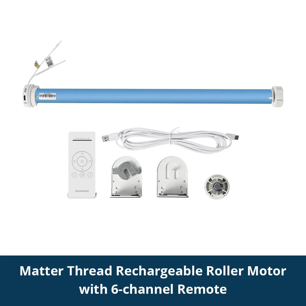 Smart Roller Shade Blinds Motor, Built in Battery for 38mm Tube Home Kit, Home Smartthings App