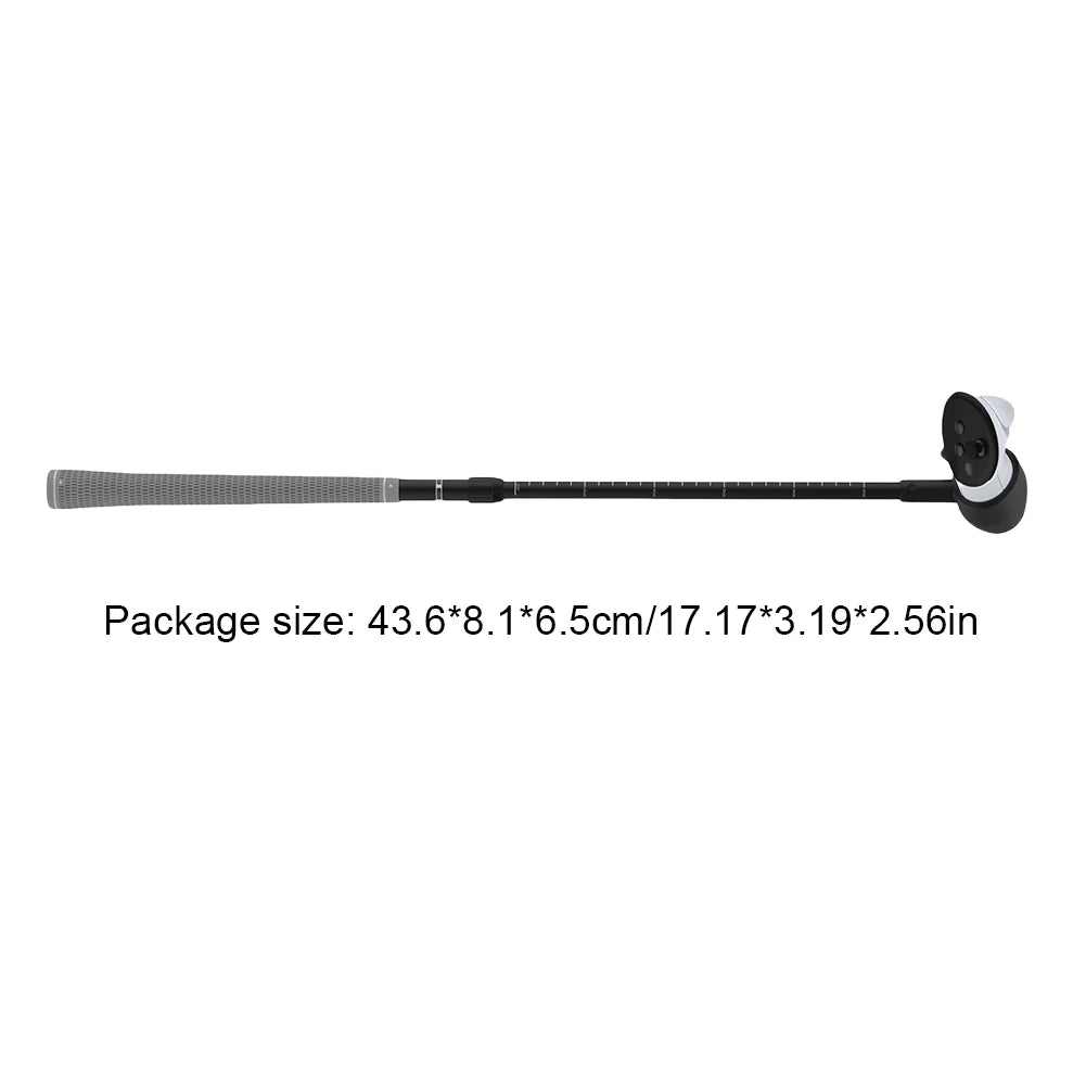 VR Golf Club, VR Golf Handle Grip Non-Slip VR, Grip 80 Degree Keep Tracking for Meta Quest 3S/Quest 3/Quest 2 Controller