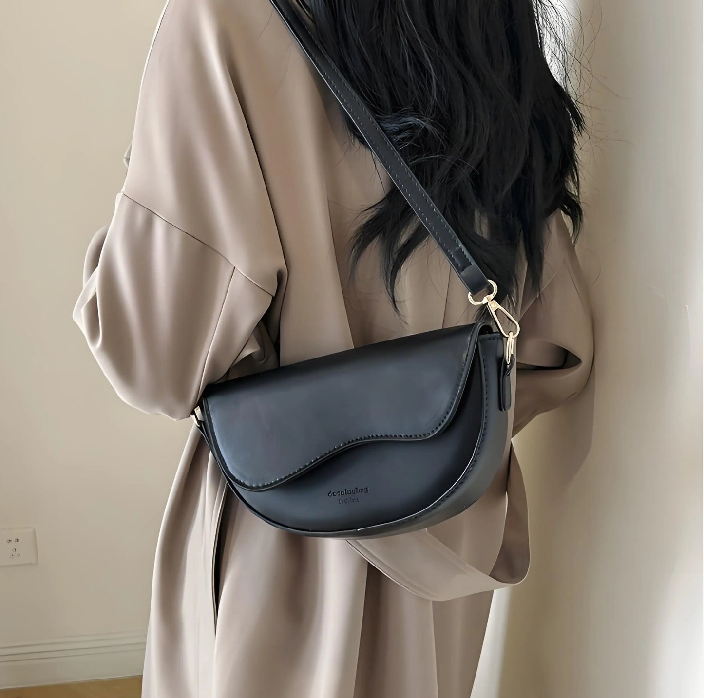 2025 New Trendy Saddle Bag , Casual Underarm Shoulder Bag, Women's Crossbody Bag