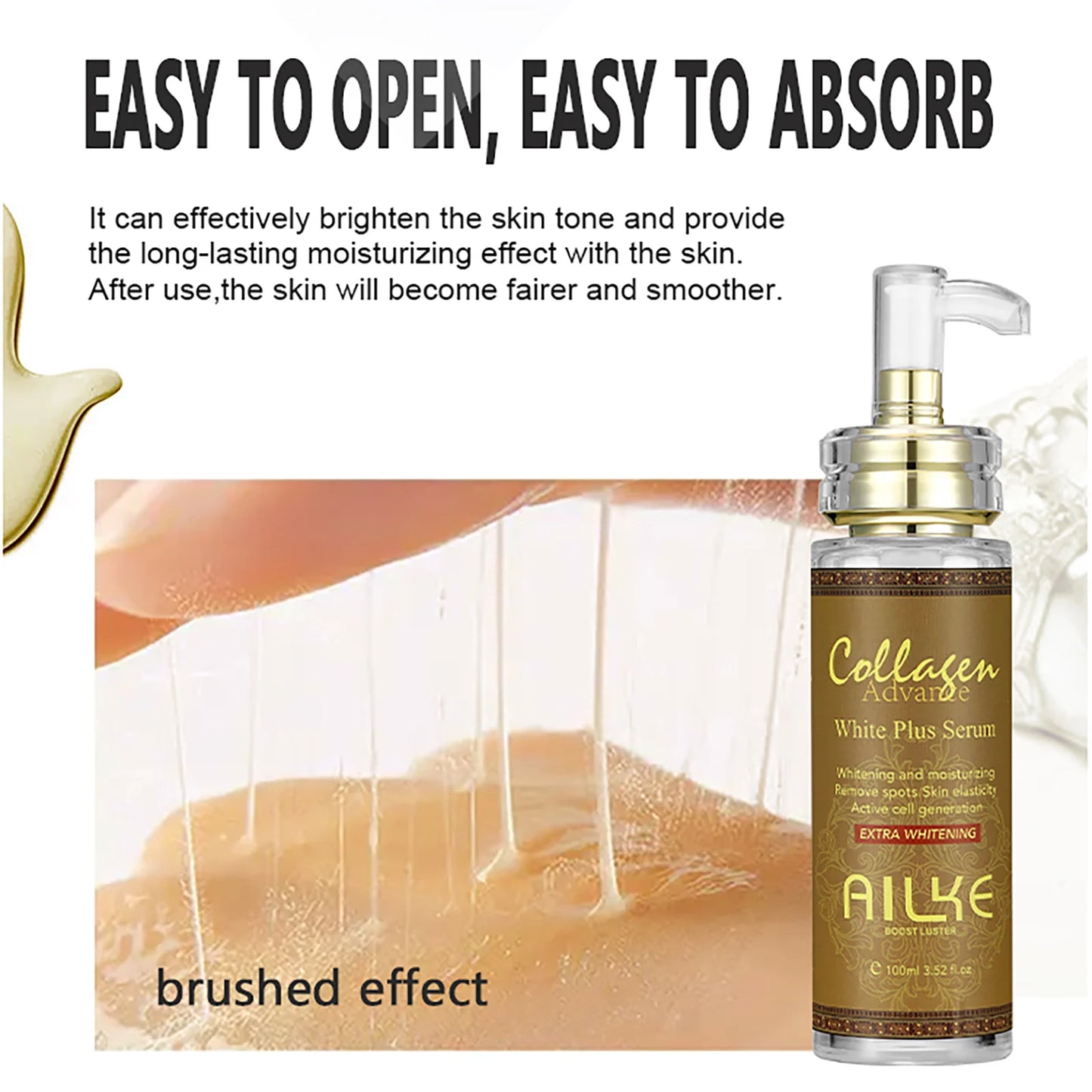 Moisturizing Body Serum, Reduces Spots