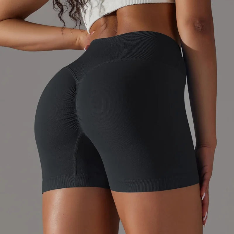 3 Piece Women's, Scrunch Butt, Breathable, Yoga, Biker, Running, High Waist Shorts