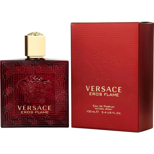 VERSACE FLAME Red, Flaming Love for Men 100ml/200ml  Fresh and Long Lasting Fragrance