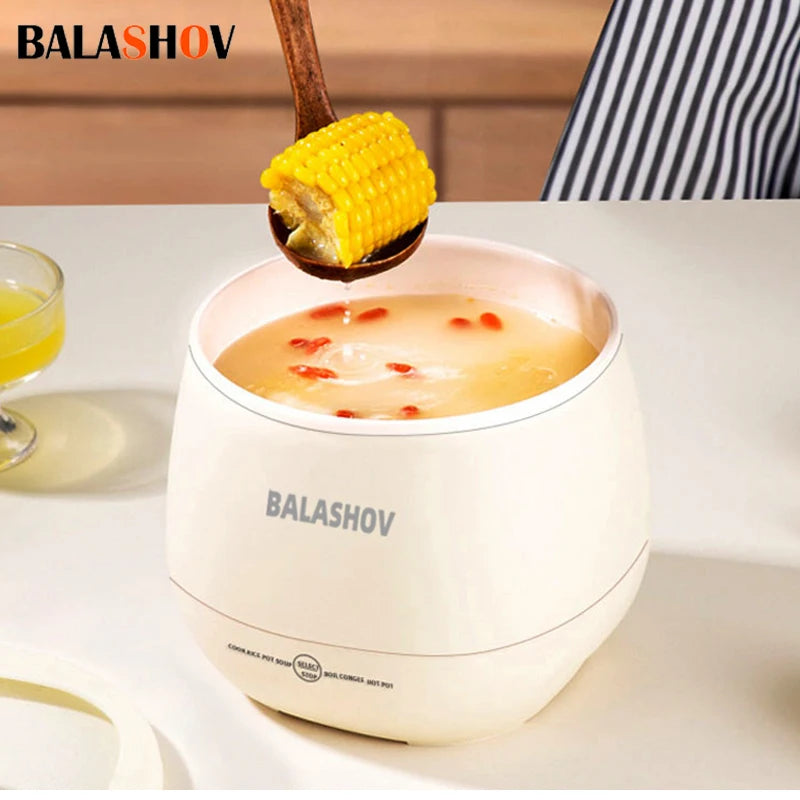 Multifunctional Electric Rice Cooker, Stew Pan, Non-Stick, 220V Hot Pot Cookware for Kitchen