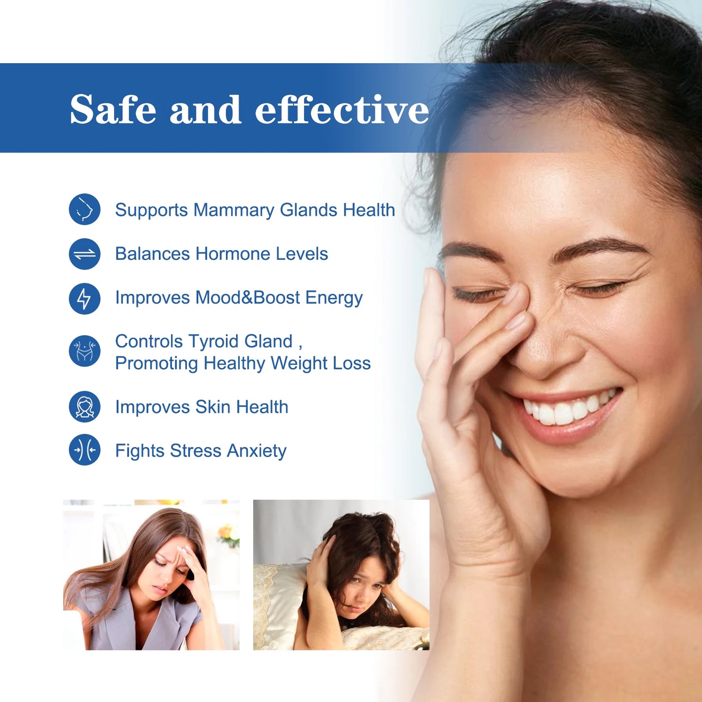 Womens Balancing Menopause Cream, Natural ingredients, 100mi Estrogen Relief Cream