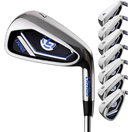 LAZRUS Premium Golf Irons Individual or Golf Irons Set for Men (4,5,6,7,8,9,PW) or Driving Irons (2&3) Right