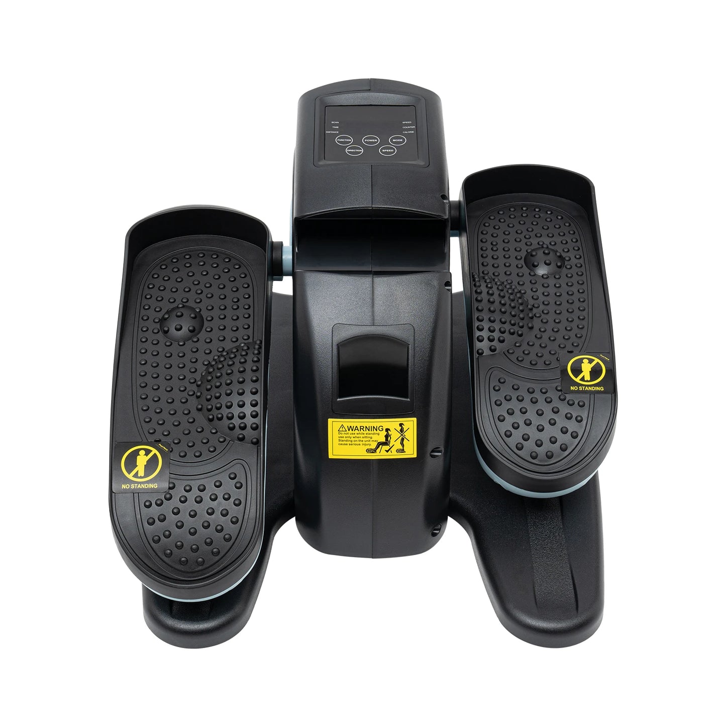 Seated Leg-Foot Pedal Exerciser, LCD Screen, Portable, Under Desk Elliptical