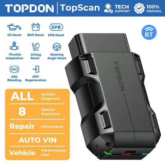 Bluetooth Code Reader,DTC Repair Guide, Smart Diagnostic Lite Scanner